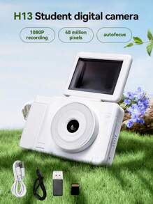 H12 CCD Digital 48 Million HD Camera Intelligent Anti-Shake Zoom HD Sports Camera 32G + Memory Card