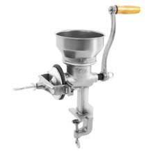 YUNRUX Manual Grain Mill Grain Crusher Malt Mill Grist Mill Hand Grist Mill Hand Mill Grain Mill For Corn Rye Wheat - Silver - View 8