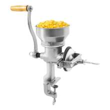 YUNRUX Manual Grain Mill Grain Crusher Malt Mill Grist Mill Hand Grist Mill Hand Mill Grain Mill For Corn Rye Wheat - Silver - View 2