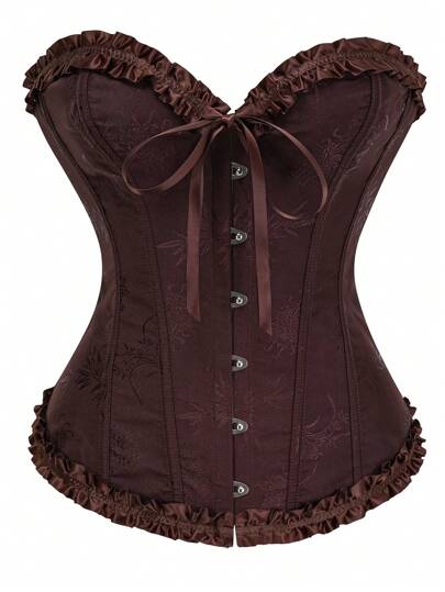 Damen Besticktes Rückenträger Crop Top, geeignet für Silvesterparty, Valentinstag, Urlaub, Korsett Top, Abschlussfeier