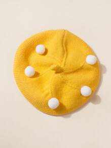 1pc/2pcs Baby Beret Hat,Painter's Hat For Newborn Baby 1-3 Years Old,Baby Girl Clothes,Baby Autumn And Spring Hair Accessories Toddler Hair Accessories Little Girl Fall Outfits,Suitable For Both Home And Outing,Baby Gifts