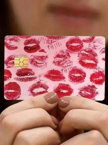 Portador de tarjeta de débito con estampado de leopardo, Portador de tarjeta de débito con patrón de labios rojos, Portador de llave de transporte y tarjeta de débito a prueba de burbujas, resistente al agua, ultra delgado, resistente al desgarro, antiarrugas, Portador de tarjeta de regalo del Día de San Valentín, Cartera de tarjetas, Portador de tarjetas de presentación, Portador de tarjetas de crédito, Cartera de tarjetas para mujer, Cartera de tarjetas para hombre