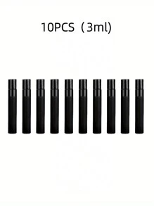 5/10/20pcs Portable Refillable Black Perfume Spray Bottles, Mini Perfume Refillable Spray Bottles, Cosmetic Essence Water Storage Containers, Perfume Spray Bottles, Perfume Spray Pump Boxes, Mini Pocket Perfume Sprays, Refillable Perfume Dispenser Transfer Tools (2ml/3ml/5ml) - Black - View 19