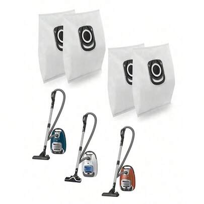 2/5/10 chiếc Túi đựng bụi máy hút bụi tương thích với Rowenta Evo Silence Series ZR200520, Túi vải không dệt