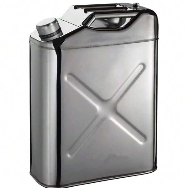 5Gallon 20L - 304 Stainless Steel Jerry Can Water Jug Portable