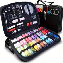 68/90 Pcs Sewing Kit With Sewing Supplies And Accessories- 24-Color Threads, Needle And Thread Kit Products For Small Fixes, Basic Mini Travel Sewing Kit For Emergency Repairs