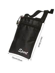 New Fashion Phone Bag Simple Shoulder Crossbody Small Square Bag Passport Documents Outdoor Small Bag Phone Bag For Women Wallet Purse Wallet