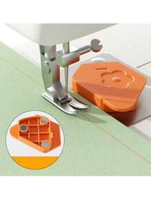 1 pezzo di Riga magnetica multi-poligono con tacche, accessori per macchine da cucire e versatili utensili per bordare i tessuti