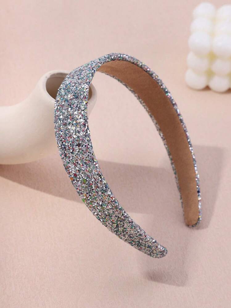 2/1 件彩虹渐变闪光头带，甜美派对/节日发饰 - 彩色 - 查看 9