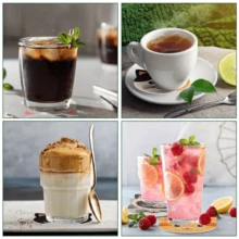 8 件/套钻石画杯垫带支架，钻石艺术画杯垫工艺套件，成人 DIY 全钻钻石画套装，适合艺术工艺初学者，全钻石（猫） - 小貓A - 查看 4