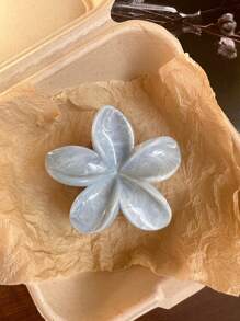 2 piezas Elegantes Clips para el cabello de mujer con flor acrílica de estampado de leopardo, accesorios de cabello versátiles para uso diario, pinzas de cabello elegantes y sofisticadas, pinzas de mandíbula para el cabello, pinzas de cabello, clips de cabello para vacaciones de otoño e invierno