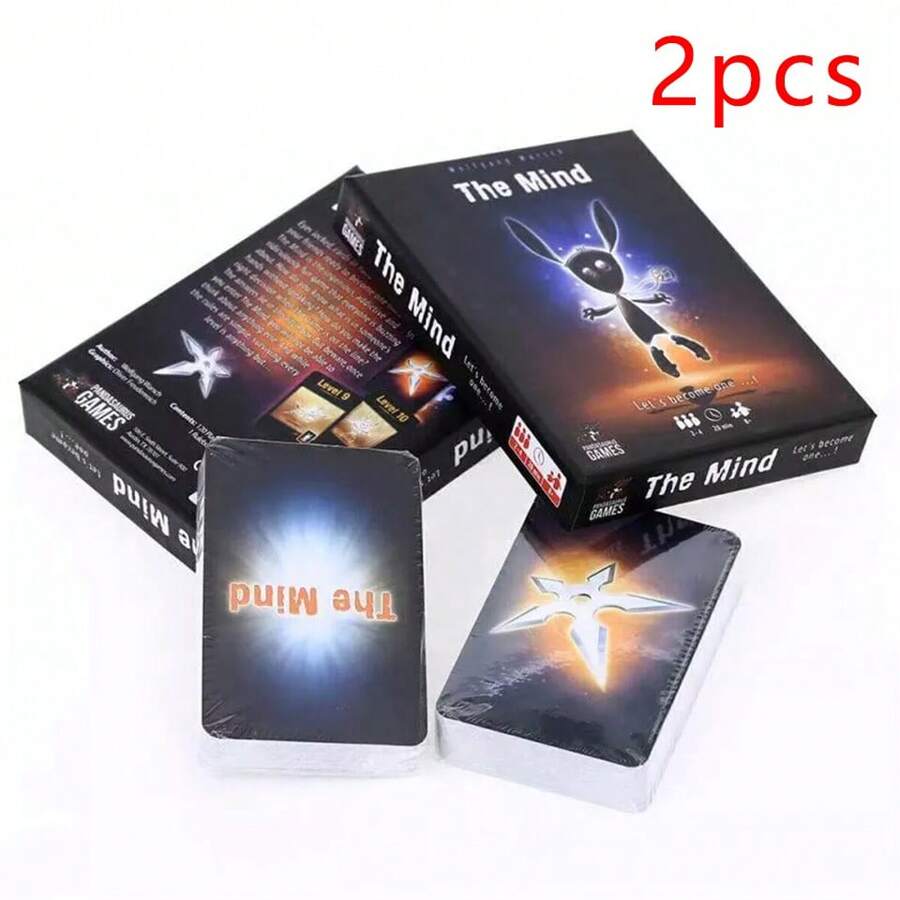 NetHong The Mind Card Game By Pandasaurus Games Family-Friendly Board Games For Friends - Multicolor - View 1