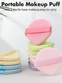 RANCAI 3pcs Double-Sided Makeup Sponges, Latex-Free, Thickened Design, Dry & Wet Use, Soft & Skin-Friendly, Extremely Comfortable - Multicolor - View 7