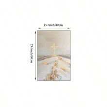Tranh treo tường hình thánh giá Cơ đốc giáo hiện đại, tranh Chúa Giê-su Christ kèm câu Kinh Thánh, thích hợp cho phòng ngủ, phòng khách hoặc văn phòng, quà tặng Cơ đốc giáo, có tùy chọn không khung hoặc có khung. - Nhiều màu - Xem 11