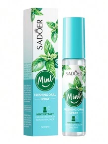 薄荷桃柠檬清新口气喷雾 - 清新口气清洁剂消除口臭喷雾留香便携式清新剂喷雾口气喷雾 - 彩色 - 查看 10