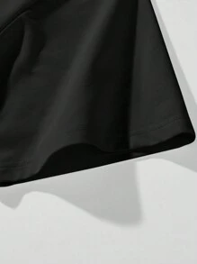 男士休闲纯色百搭简约时尚宽松透气短袖 T 恤，春夏季