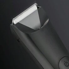 男女通用电动体毛修剪器，可充电无绳美容套装，带陶瓷刀片，LED 显示屏，适用于男士和女士脱毛、全身美容