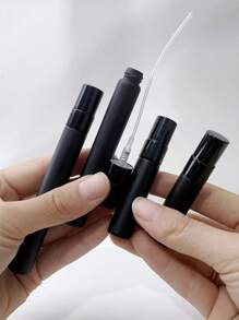5/10/20pcs Portable Refillable Black Perfume Spray Bottles, Mini Perfume Refillable Spray Bottles, Cosmetic Essence Water Storage Containers, Perfume Spray Bottles, Perfume Spray Pump Boxes, Mini Pocket Perfume Sprays, Refillable Perfume Dispenser Transfer Tools (2ml/3ml/5ml) - Black - View 7