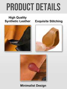 Custom Name And Design - Personalized Custom Leather Magnetic Bookmark - Perfect Reader Gift For Book Lovers, Anniversary Gift For Him Or Her Gifts Birthday Graduation - As Shown - View 10