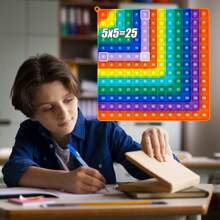 Multiplication Formula Practice Math Games, 12x12 Times Table Learning Activity Board Games, Numbers Mathematics Teaching Education Toys Stationery Gifts For Birthday Christmas Classrom - Multicolor - View 7