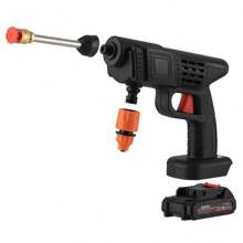 Dazone High-Pressure Car Wash Gun Kit - Portable, Stainless Steel Foam Sprayer With Quick Connect Nozzle, Up To 3000 PSI - Ideal For Vehicles, RVs, Gardens & Bikes