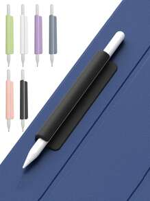 1pc Silicone Grip Holder Case Compatible With Apple Pencil 1st/2nd Generation USB-C Universal Stylus - Multicolor - View 2