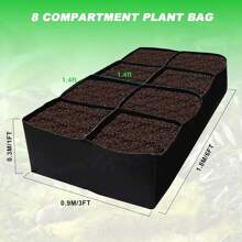 Sac de plantation, sac de plantation en feutre, sac de plantation de légumes, sac de pot de fleurs, sac de pépinière de balcon, outils de pépinière, utilisation du sol