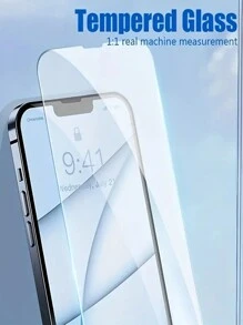 5 Packs HD Dedicated IPhone 16 15 14 13 12 11 Pro Max Tempered Glass Screen Protector Full Coverage Anti-Fingerprint HD Smooth Touch