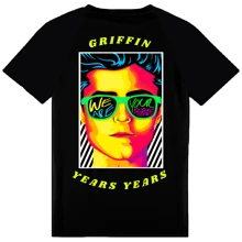 Playera de Música Electrónica con Estampado Vibrante - Diseño Único para Amantes del EDM, Raves y Estilo Urbano - Negro - Ver 1