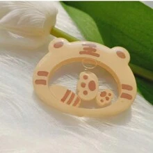 Molde de silicona para vaciado de resina - Diseño de árbol de arena y tigre, para llaveros de resina, manualidades de resina, joyería de resina - Silicona - Ver 1