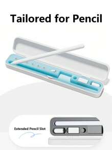 1 件 Apple Pencil 1/2 保护性存储盒、iPad 平板电脑触控笔笔尖盖转换器、防摔盒 - 彩色 - 查看 4