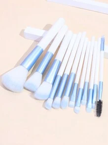 12件套专业化妆刷套装，包含散粉刷、腮红刷、眼影刷、睫毛刷、面部刷，全套化妆工具，化妆刷套装，化妆刷套装，化妆刷套装，全套化妆套装，化妆刷套装，化妆刷套装，化妆刷套装，化妆礼品套装，套装，赠品，专业化妆刷，全套化妆刷 - 彩色 - 查看 5