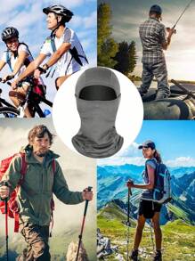 Ski Mask Balaclava Full Face Mask For Men Women,  Windproof Balaclava Sun Protection Breathable Face Cover  Shiesty Mask, UV Protector Ski Scarf For Men/Women/Labour Gray