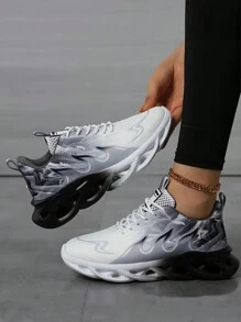Women's Casual Comfortable High-Top Sports Shoes, Outdoor Running Thick-Soled Basketball Shoes