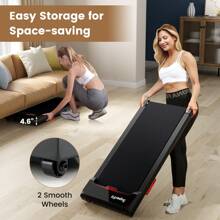 Lifezeal Walking Pad 2.5HP Under Desk Treadmill With Remote Control APP-Enabled For Home - Xem 6