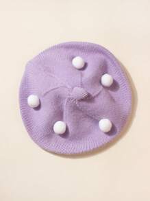 1pc/2pcs Baby Beret Hat,Painter's Hat For Newborn Baby 1-3 Years Old,Baby Girl Clothes,Baby Autumn And Spring Hair Accessories Toddler Hair Accessories Little Girl Fall Outfits,Suitable For Both Home And Outing,Baby Gifts