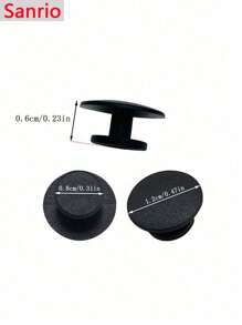 Sanrio Akcesoria do butów jaskiniowych, Akcesoria do butów plażowych, DIY zdejmowane kwiaty do butów, Ozdoby do butów, Urocze kwiaty do butów Kuromi z kreskówkową kreskówką, Odpowiednie na sezony: lato, zima, wiosna, jesień