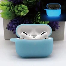 hellodigi Glow In The Dark  Pro Earphone Case, Thick Protective Cover With Silicone, Compatible With Apple Bluetooth Headset (1PC) - Multicolor - View 4
