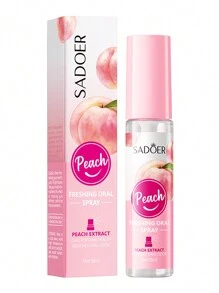 薄荷桃柠檬清新口气喷雾 - 清新口气清洁剂消除口臭喷雾留香便携式清新剂喷雾口气喷雾 - 彩色 - 查看 9