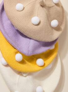 1pc/2pcs Baby Beret Hat,Painter's Hat For Newborn Baby 1-3 Years Old,Baby Girl Clothes,Baby Autumn And Spring Hair Accessories Toddler Hair Accessories Little Girl Fall Outfits,Suitable For Both Home And Outing,Baby Gifts