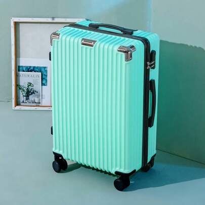 24-Inch Travel Luggage, Small Rolling Suitcase, Women/Men, Hard Shell Spinner, 20-Inch New Combination Lock Bag For School School Accessories School Stuff