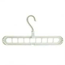 Oszczędzający miejsce magiczny wieszak na spodnie - Systemy organizacji szafy do sypialni z 9 portami, suszarka na ubrania, wieszaki na ubrania Organizer do maksymalizacji przechowywania i redukcji bałaganu