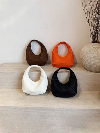 女孩时尚手提包、简约百搭手拿包、轻便手机和零钱包