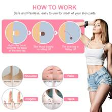 2-8mm Auto Skin Tag Remover Kit - Painless,And Safe 2-In-1 Skin Tag Removal , Including Face, Neck, And Body,Gentle, And Safe For Most Body Parts - 粉色 - 查看 5