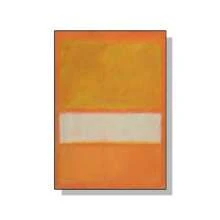 1pc Mark Rothko Abstract Canvas Painting Modern Art Poster And Prints Wall Decorative Pictures For Living Room Home Decoration No Frame - Multicolor - View 45