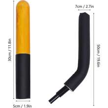 SHZICMY Wing Chun Dummy For Martial Arts Training-3 Models Available-Wall Mounted Wing Chun Dummy- Portable Wing Chun Dummy For Tree Or Soft Object, As Shown In The Figure - Black and Yellow - View 3