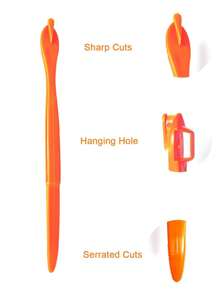1pc/6pcs Orange Peeler,Peeler Tool,Plastic Peeler Tool,Lemon Peeler,Citrus Peeler,Grapefruit Peeler,Orange Slicer,Easy Open Orange Peel Cutter Kitchen Accessories
