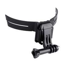 GoPro Hero 7-10 Full Face Helmet Mount – With Swivel Arm | Motorcycle Adventure Ready - Black - View 2