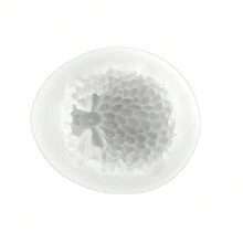 3D 可爱绵羊硅胶蜡烛模具 DIY 手工动物山羊蜡烛制作肥皂粘土石膏树脂模具装饰工具 - 白色矽膠模具 - 查看 3