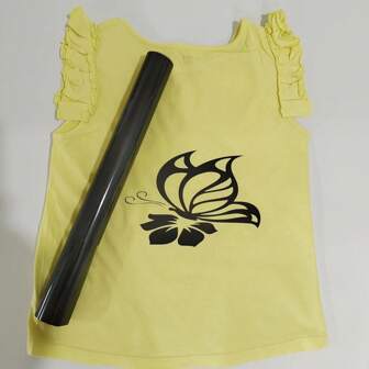 1 PC PU Heat Transfer Vinyl Film DIY Custom Clothing